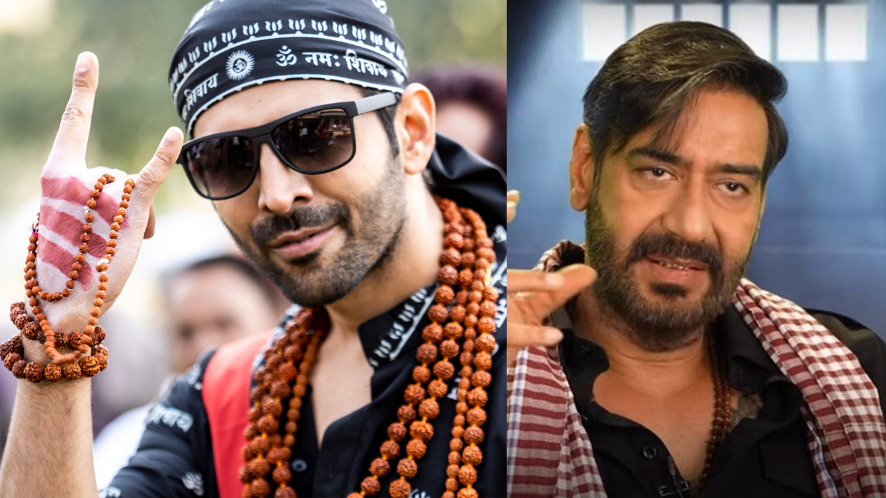 Kartik Aaryan and Ajay Devgn