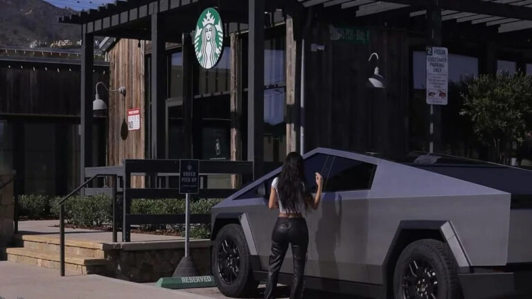 Kim Kardashian and Tesla