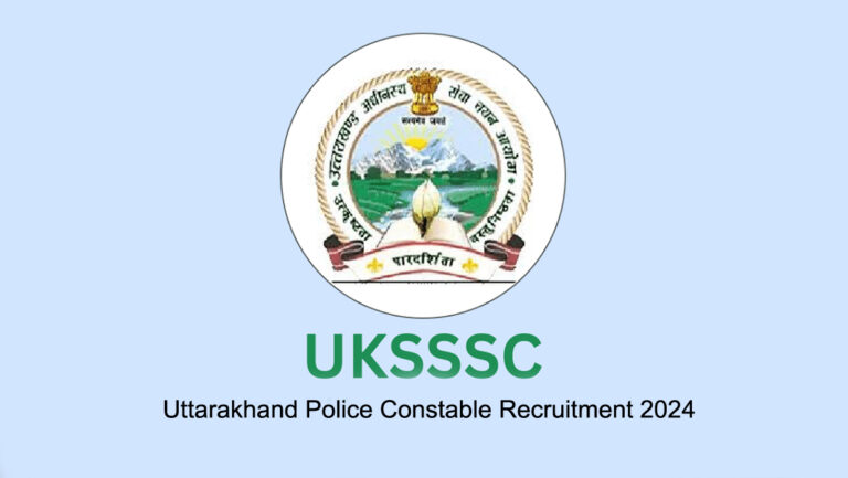 UKSSSC announces 2000 Police Constable vacancies, Apply Online