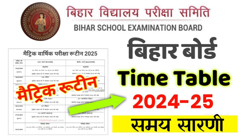 BSEB Bihar Board Exam 2025