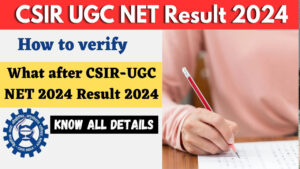 CSIR UGC NET December