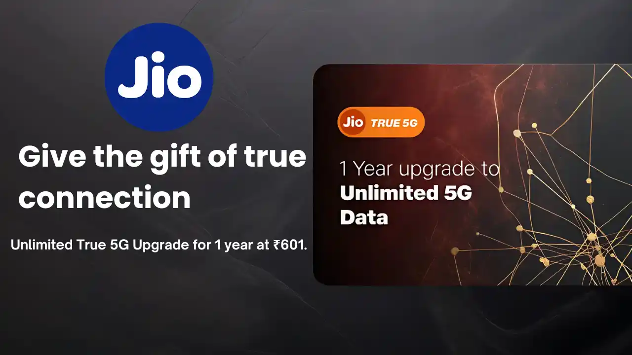 Jio ₹601 Unlimited 5G Data Gifting Voucher