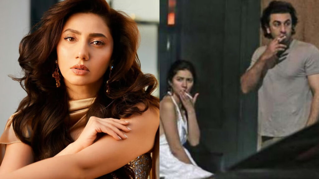 Mahira Khan with Ranbir Kapoor