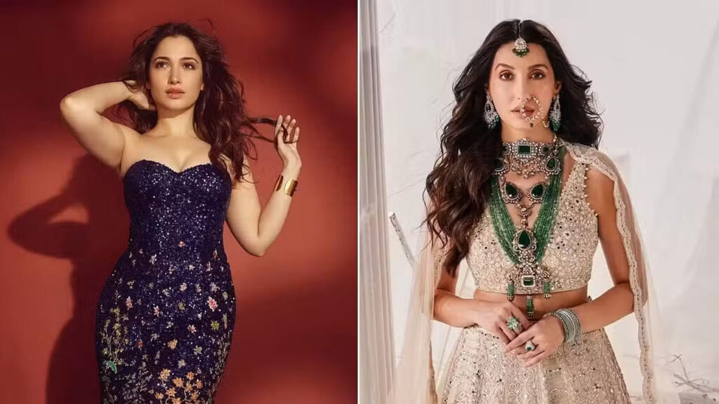 Nora Fatehi and Tamannaah Bhatia