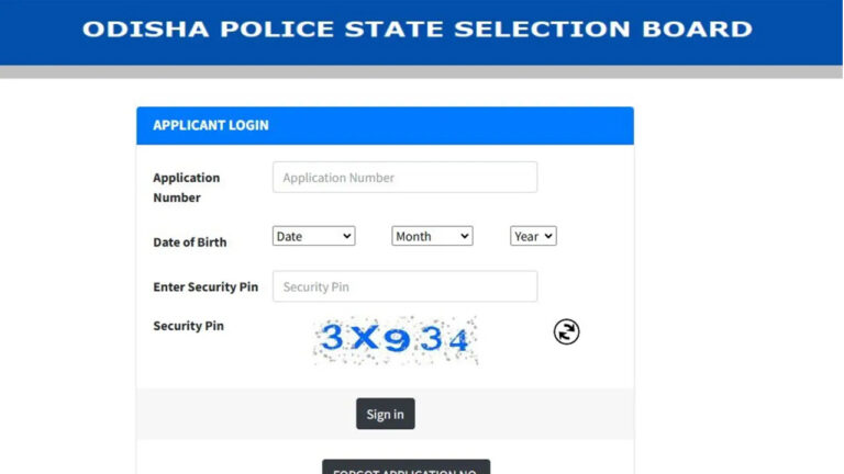 Odisha Police Constable Admit Card 2024