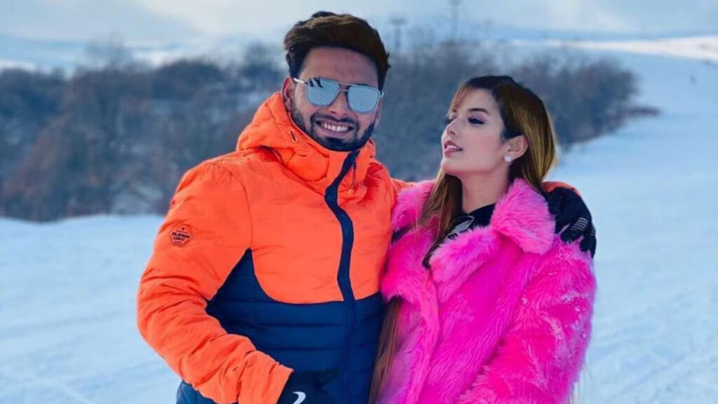 Rishabh Pant and Urvashi Rautela