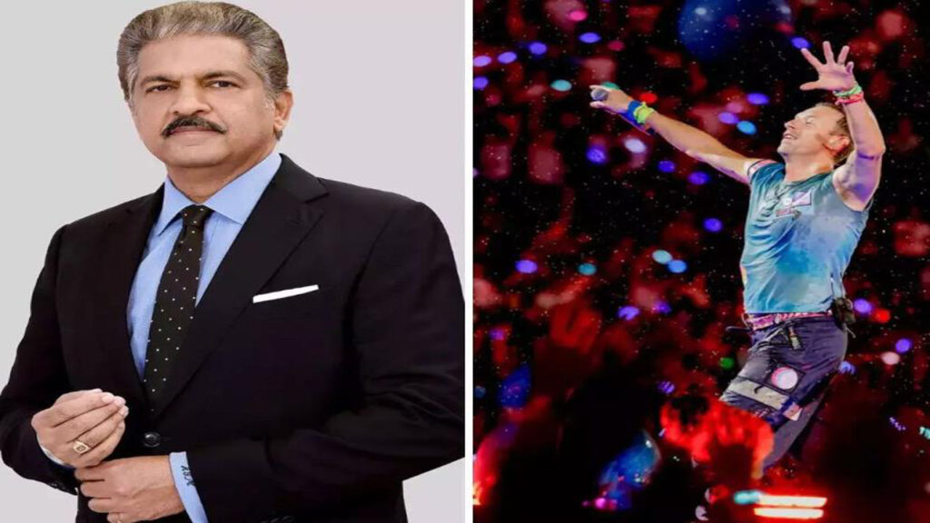 Anand Mahindra Highlights Coldplayt