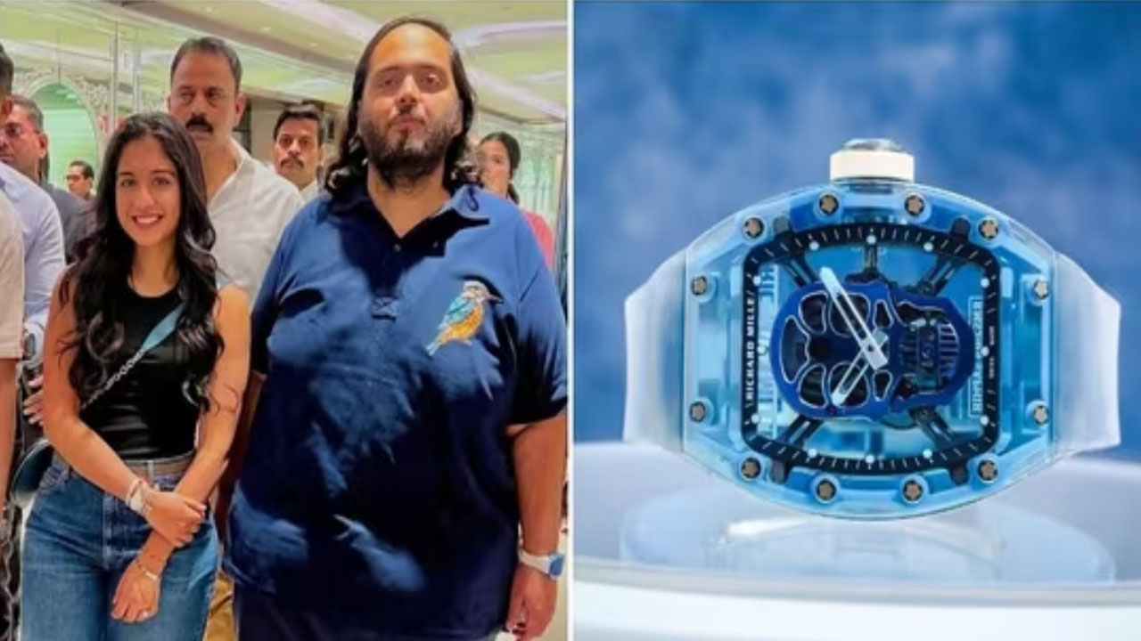 Anant Ambani' Ice Cube Watch