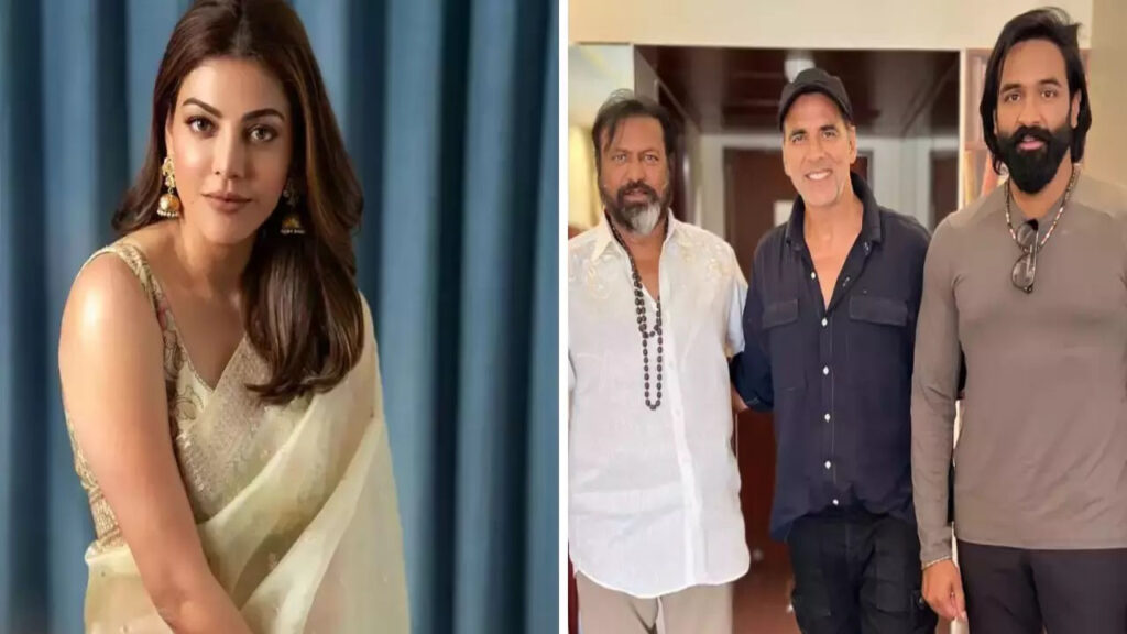 Kajal Aggarwal and Akshay Kumar 'Kannappa'