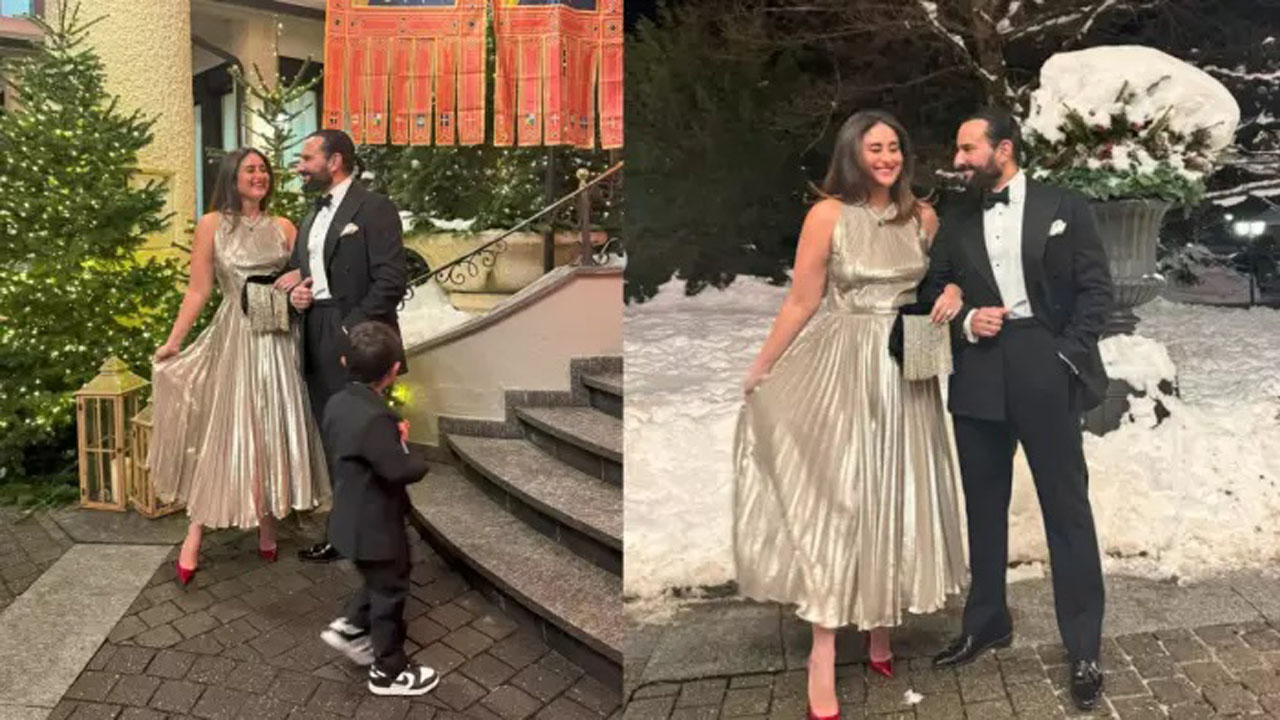 Kareena Kapoor and Saif Ali Khan'