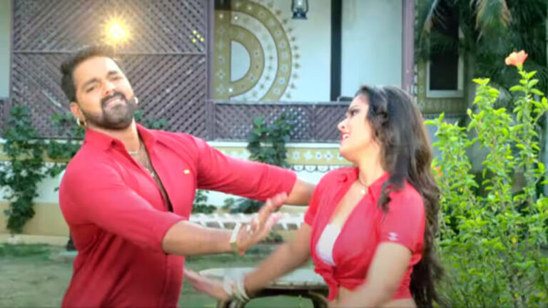 Pawan Singh and Nidhi Jha'