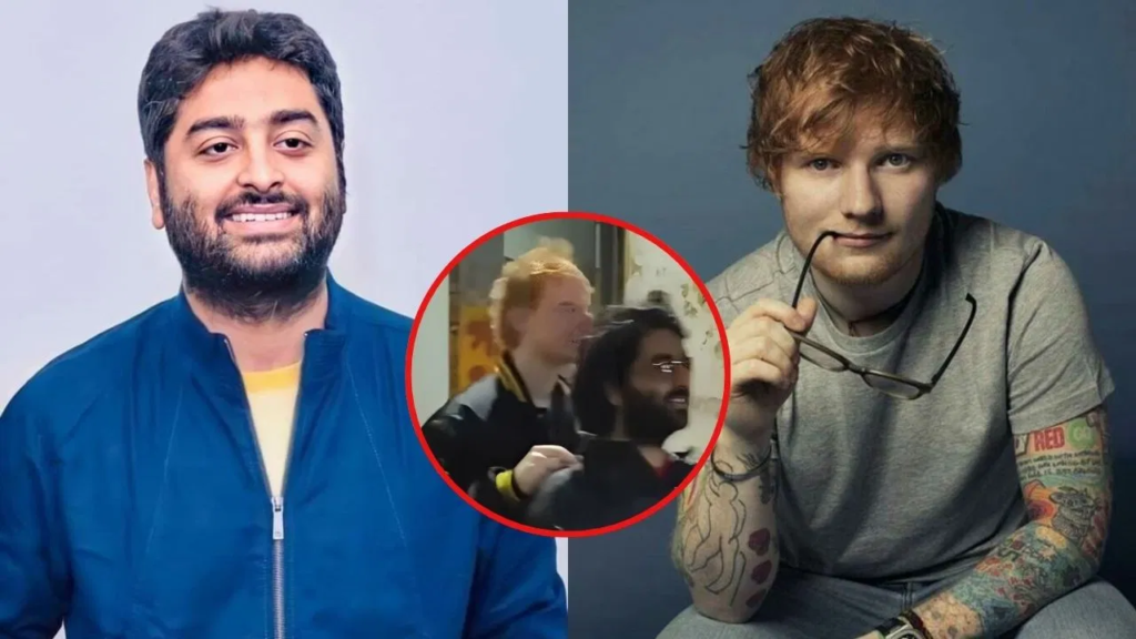Arijit Singh and Ed Sheeran