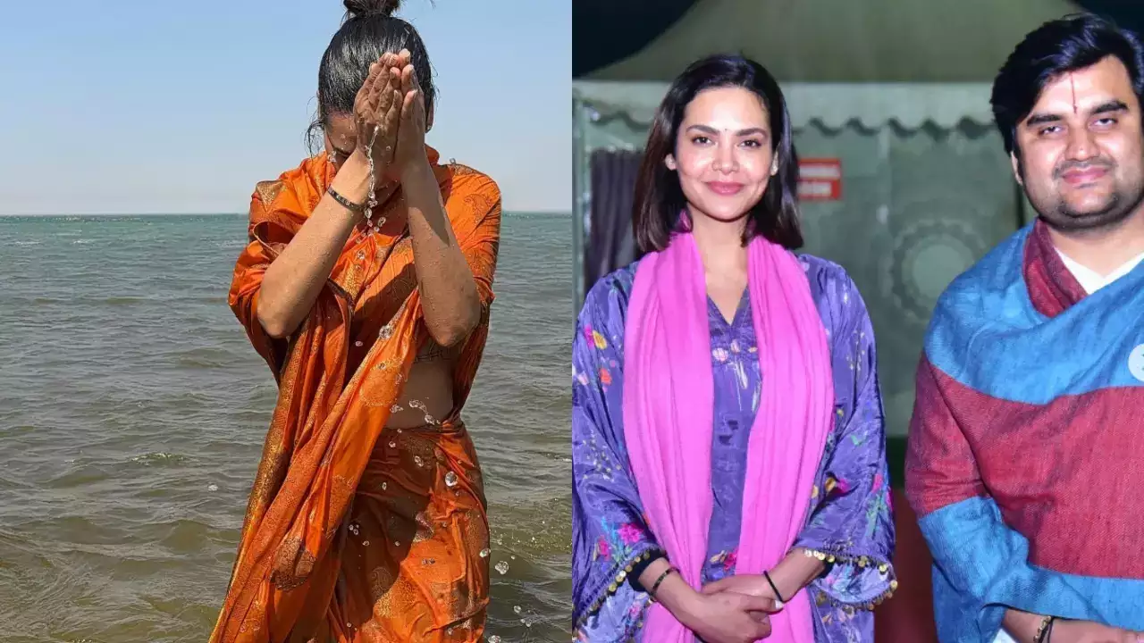 Esha Gupta Maha Kumbh 2025