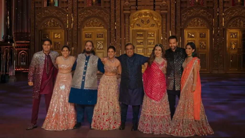 Radhika Ambani at Best Friend's Sangeet Ceremony