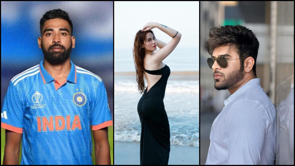 Mahira Sharma Sets the Mohammed Siraj