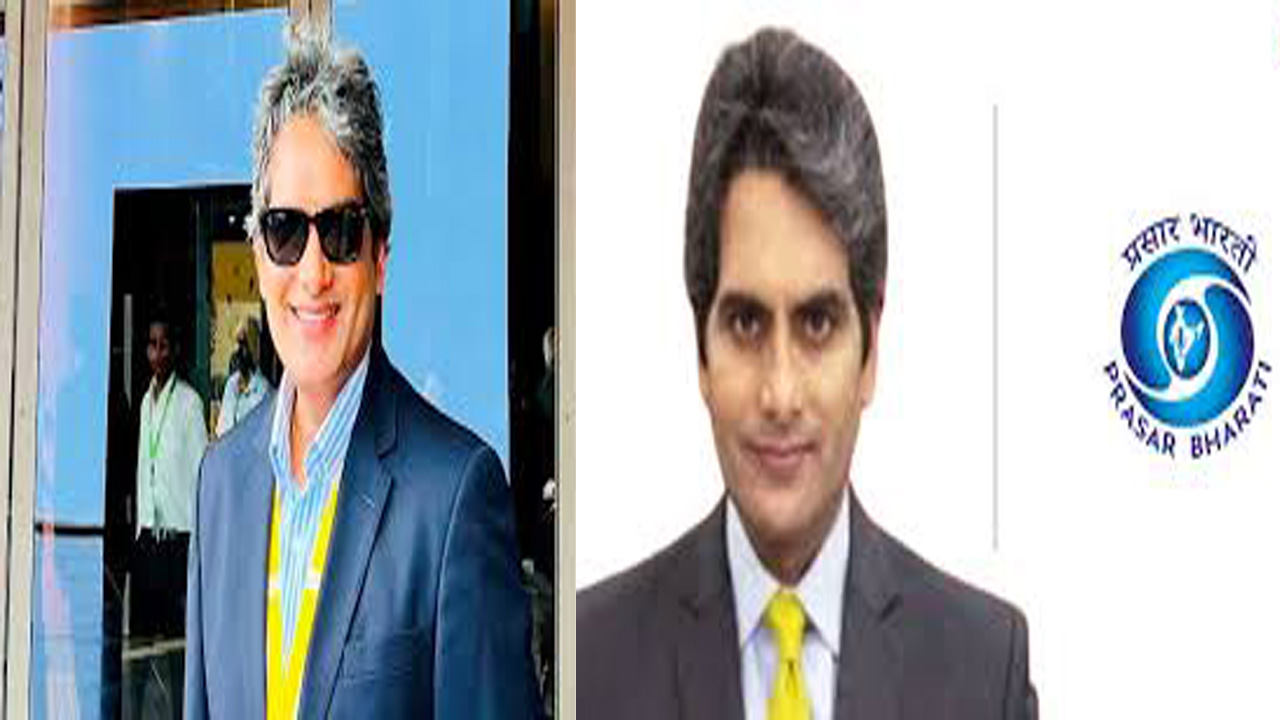 Surrounds Sudhir Chaudhary's Prasar Bharati
