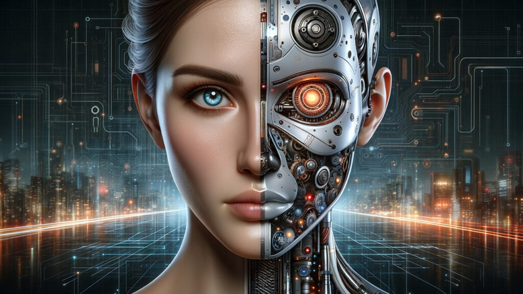 Woman's AI Robot