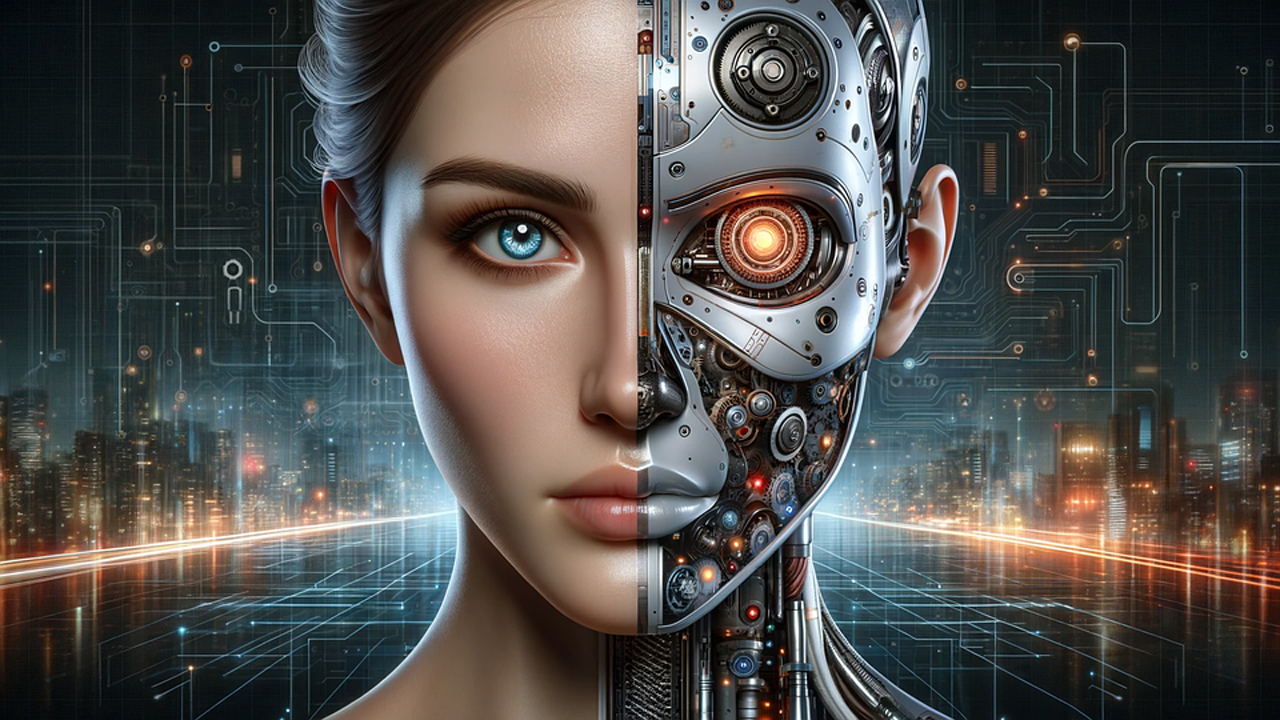 Woman's AI Robot