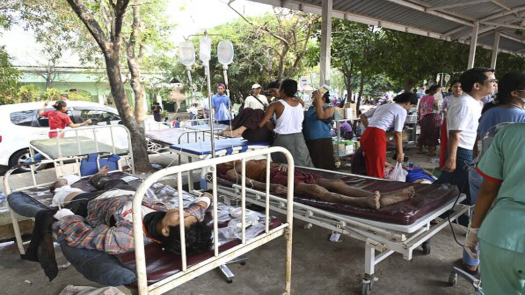 Myanmar Earthquake Victims