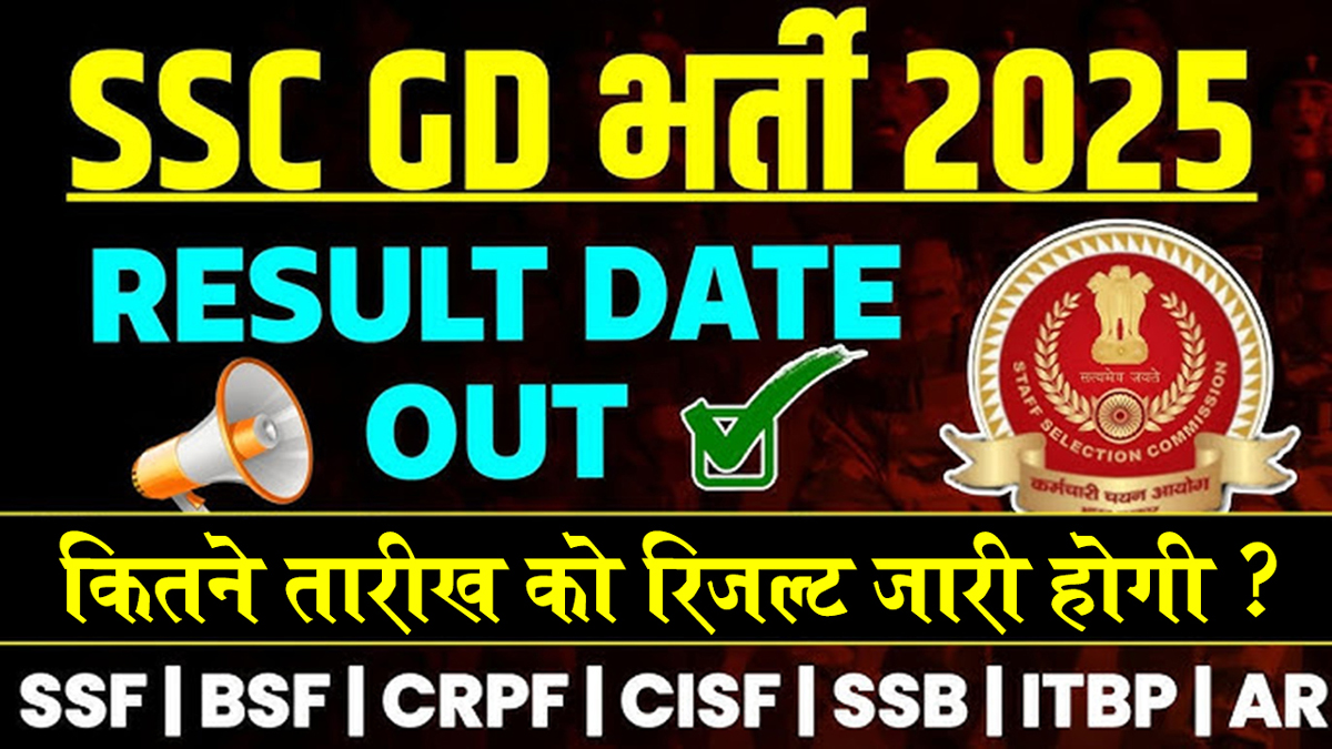 SSC GD Constable Result 2025