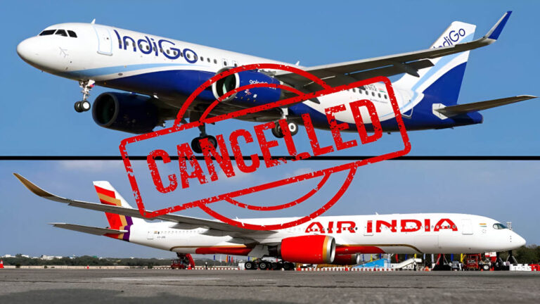 IndiGo and Air India Cancel Flights