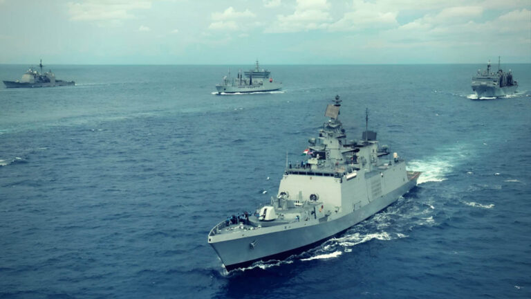 Indian Navy Amidst Pakistan Tensions