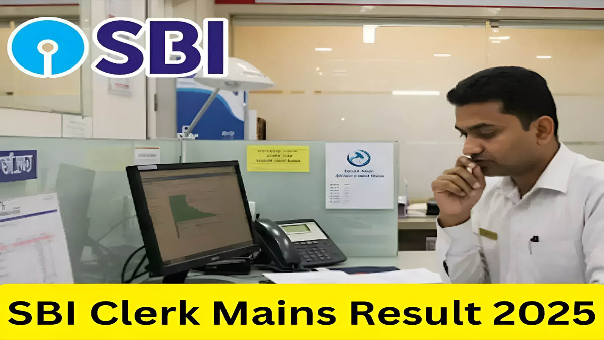 SBI Clerk Mains Result 2025