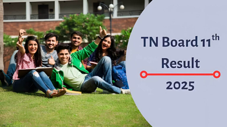 Tamil Nadu Board HSE (+1) Class 11th Result 2025