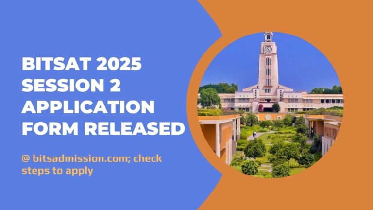 BITSAT 2025 Session 2