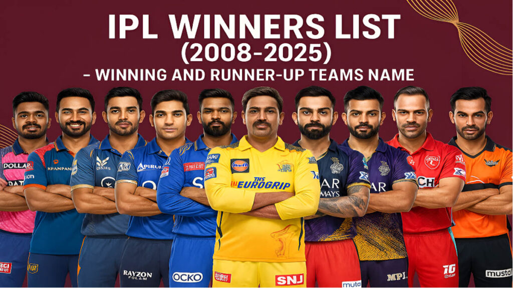 IPL's Elite Club: Every Champion Crowned from 2008 to 2024