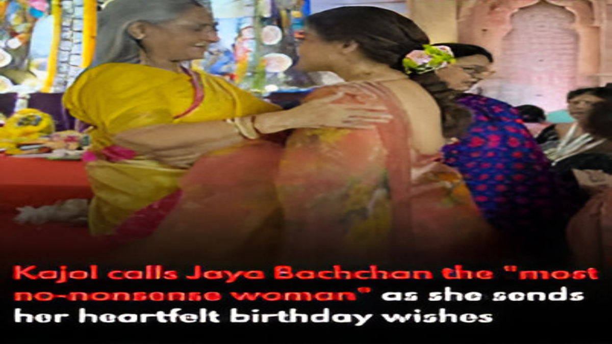 Kajol on Jaya Bachchan