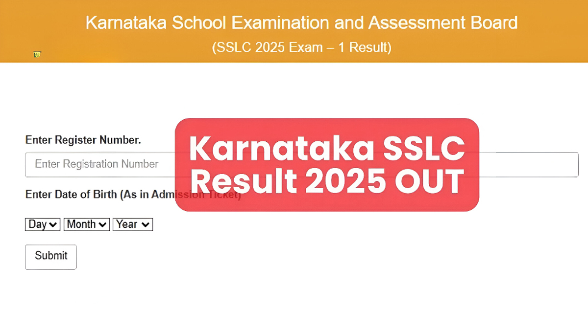 Karnataka SSLC Exam 2 Result 2025 OUT