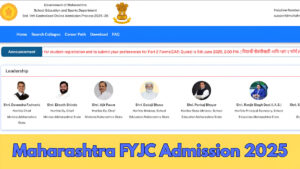 Maharashtra FYJC Admission