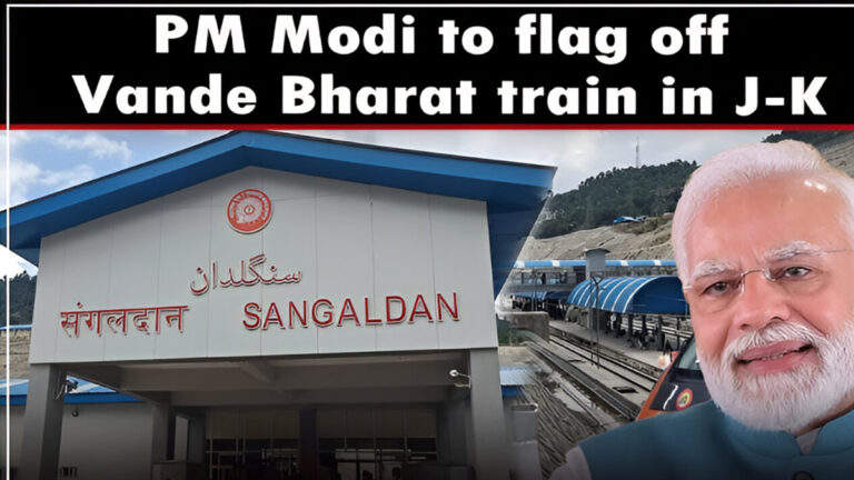Prime Minister Flags Off Historic Katra-Srinagar Vande Bharat Express,