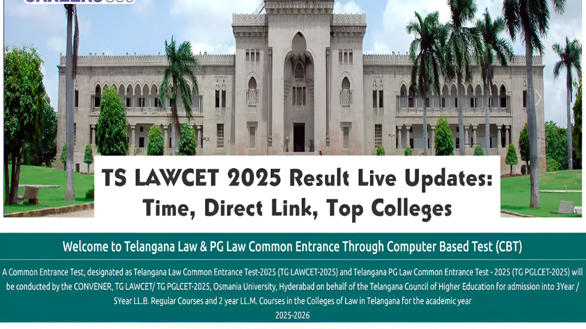 TS LAWCET, PGLCET Results 2025 Declared