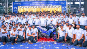 Yamaha Chennai Hits Double Mileston