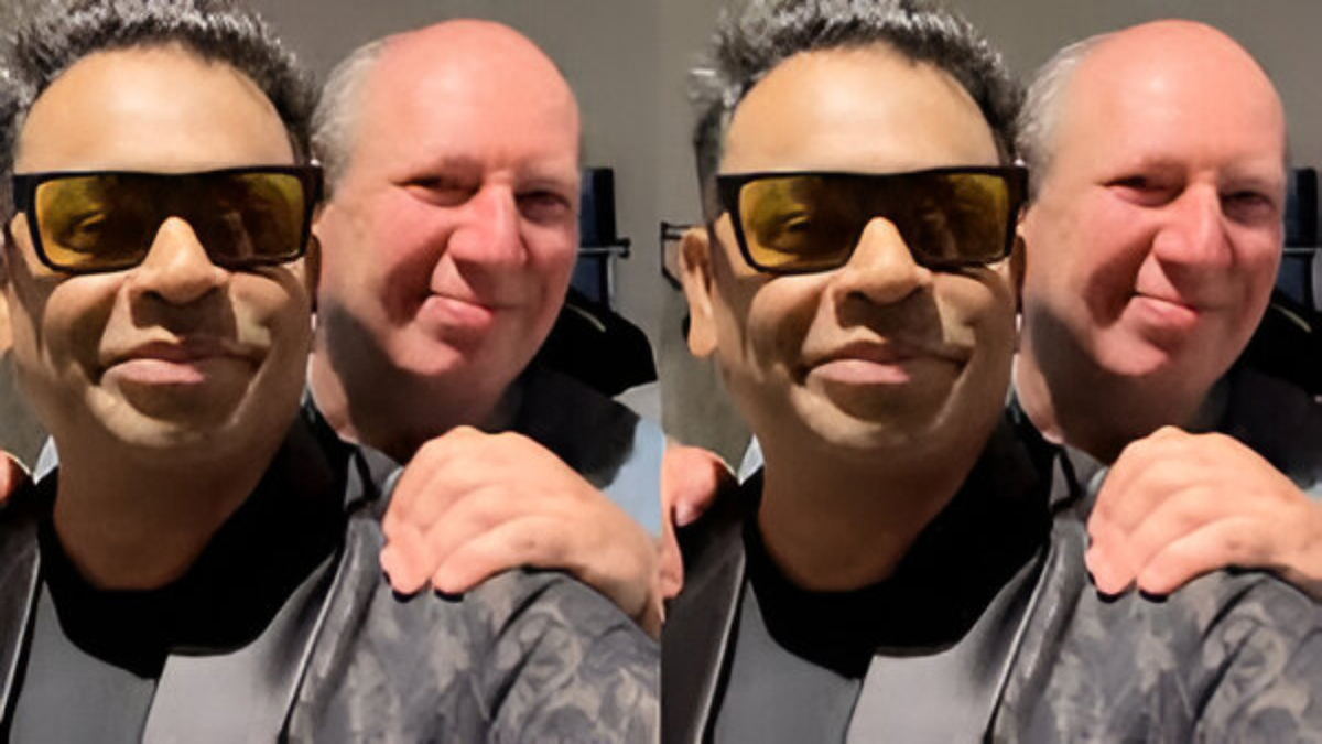 AR Rahman's Selfie with Hans Zimmer Stirs Fan Frenzy