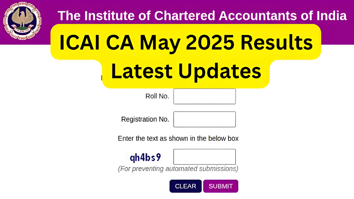 ICAI CA Final May 2025 Results Set for July 6 Release