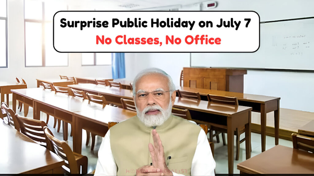 Is July 7, 2025, a Holiday for Students