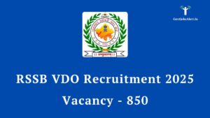 RSSB VDO Exam