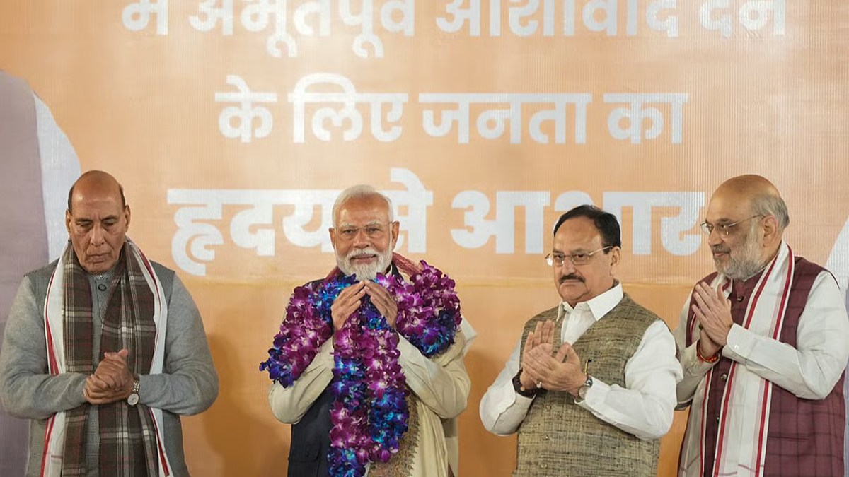 Prime Minister Modi and Union Home Minister Amit Shah