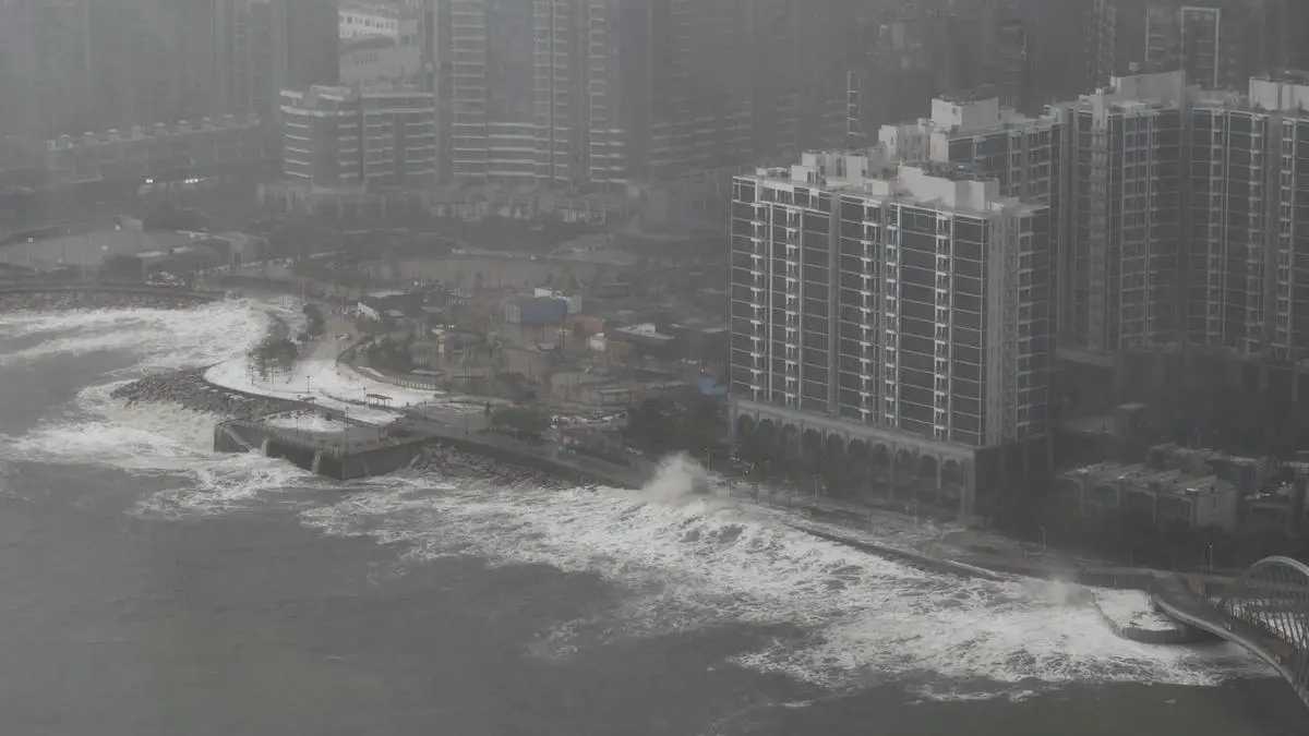 A City Submerged: Typhoon Ragasa