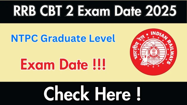 RRB NTPC Graduate Level Result 2025 Declared