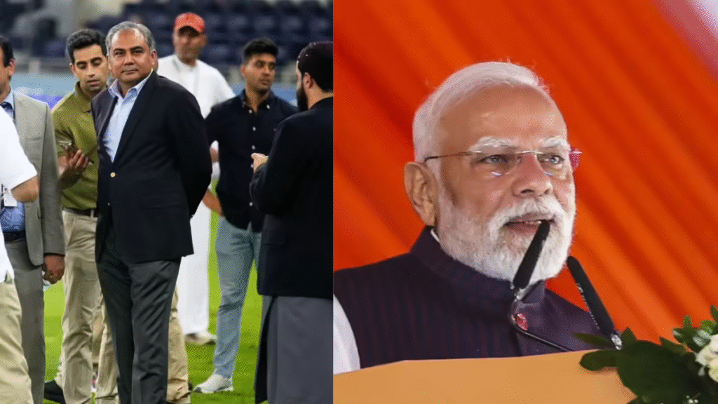 Mohsin Naqvi Takes Aim at PM Modi