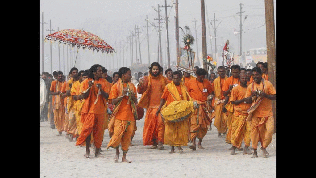 Mahant of the prominent Shambhu Panchayati Akhara