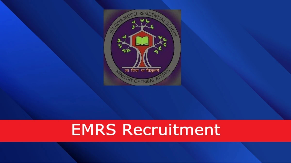 EMRS Recruitment 2025