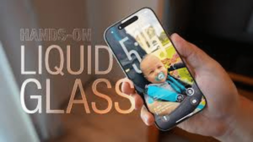 iOS 26 Liquid Glass Design