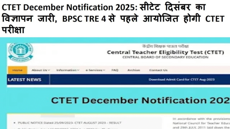 Central Teacher Eligibility Test (CTET)