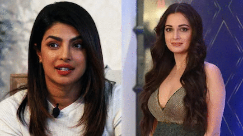 Priyanka Chopra and Dia Mirza Share