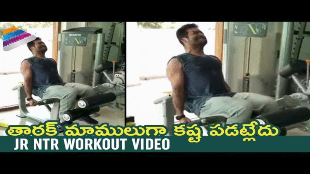 NTR Jr.'s Grueling Gym Session for "Dragon" Goes Viral